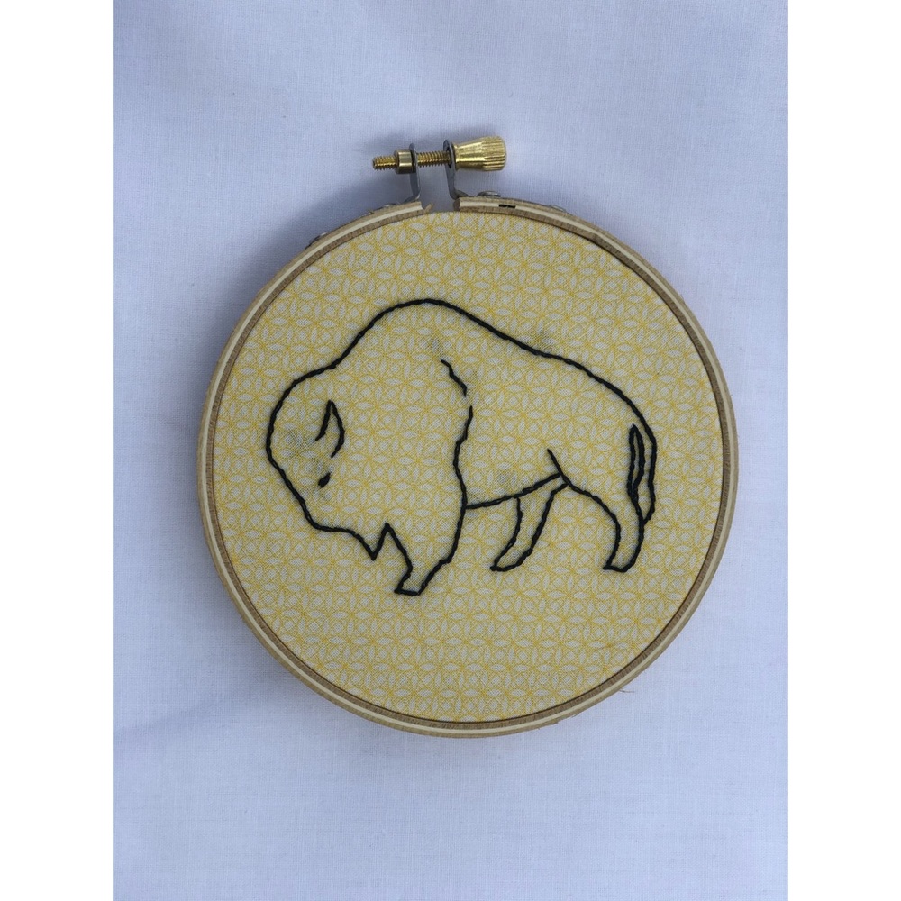 Buffalo Embroidery Hoop
